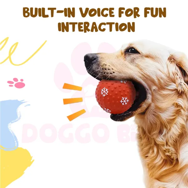 Doggo_Bite_Snow_Ball_Rubber_Chew_Toy_8.5_Cm_For_Dogs
