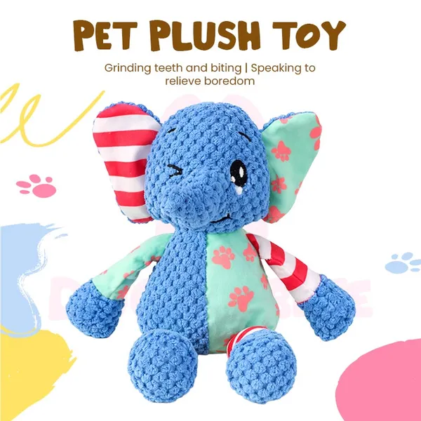 Doggo_Bite_Snuggle_Tone_Elephant_Shape_Polyester_Play_Toy_30_Cm