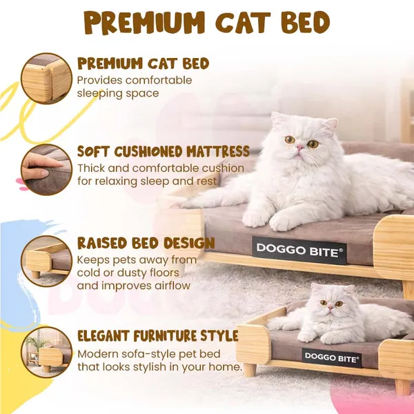 Doggo_Bite_Timber_Throne_Elevated_Wooden_Cat_Bed_Solid_Frame_2Ft_X_1.5Ft