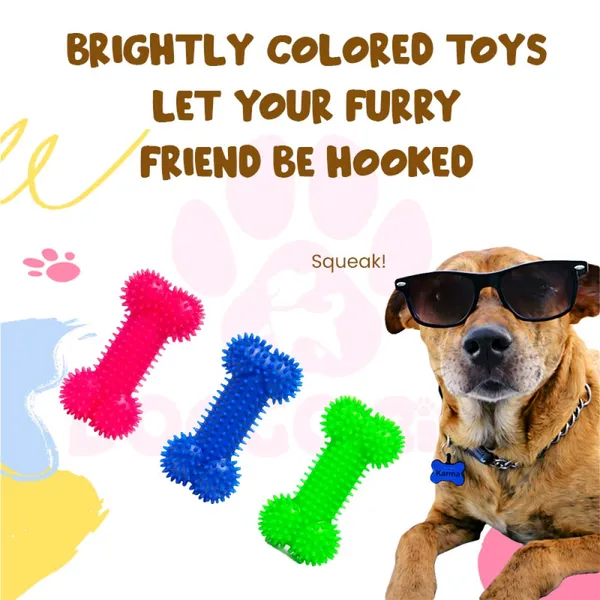 Doggo_Bite_Tough_Spike_Bone_Rubber_Chew_Toy_15.5_Cm_For_Dogs