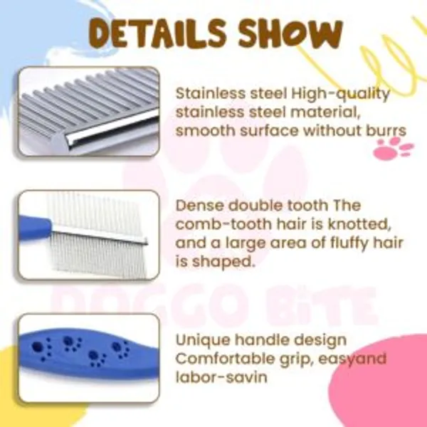 Doggo_Bite_Double_Sided_Steel_And_Plastic_Pet_Grooming_Comb