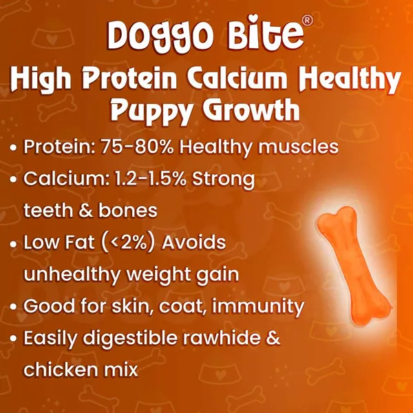 Doggo_Bite_Chicken_Barbeque_Rawhide_Chew_Bone_4_Inch_For_Small_And_Medium_Dogs