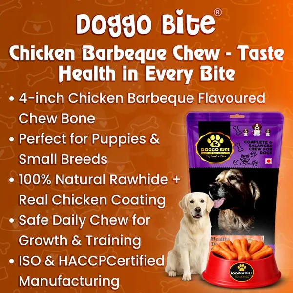 Doggo_Bite_Chicken_Barbeque_Rawhide_Chew_Bone_4_Inch_For_Small_And_Medium_Dogs