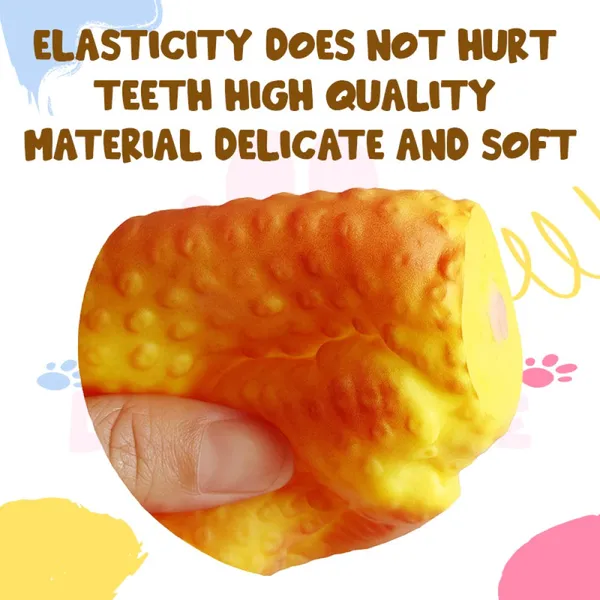 Doggo_Bite_Roasted_Chicken_Shape_Rubber_Pet_Toy_For_Dogs_And_Cats