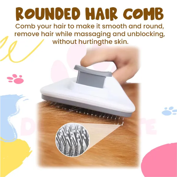 Doggo_Bite_Round_Oval_Self_Cleaning_Slicker_Brush_For_Pets