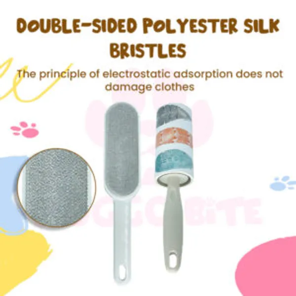 Doggo_Bite_Sticky_Lint_Brush_60_Leaves_For_Pet_Hair