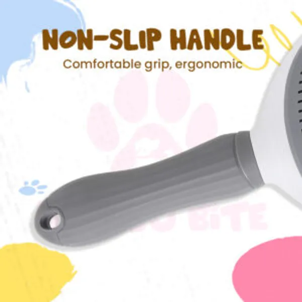 Doggo_Bite_Round_Oval_Self_Cleaning_Slicker_Brush_For_Dogs_And_Cats