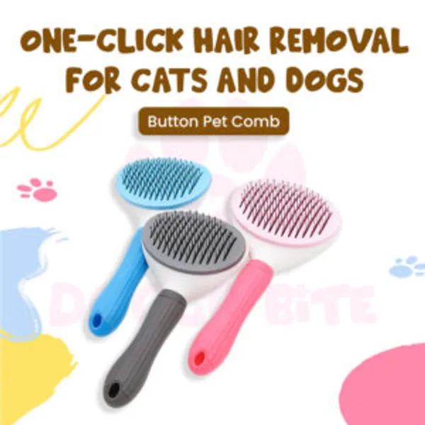 Doggo_Bite_Round_Oval_Self_Cleaning_Slicker_Brush_For_Dogs_And_Cats