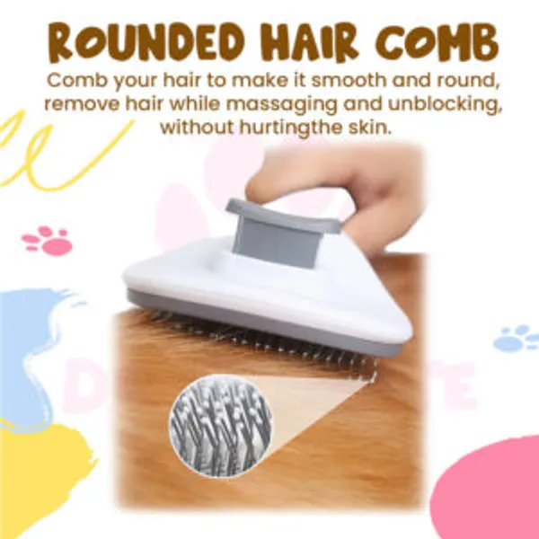 Doggo_Bite_Round_Oval_Self_Cleaning_Slicker_Brush_For_Dogs_And_Cats