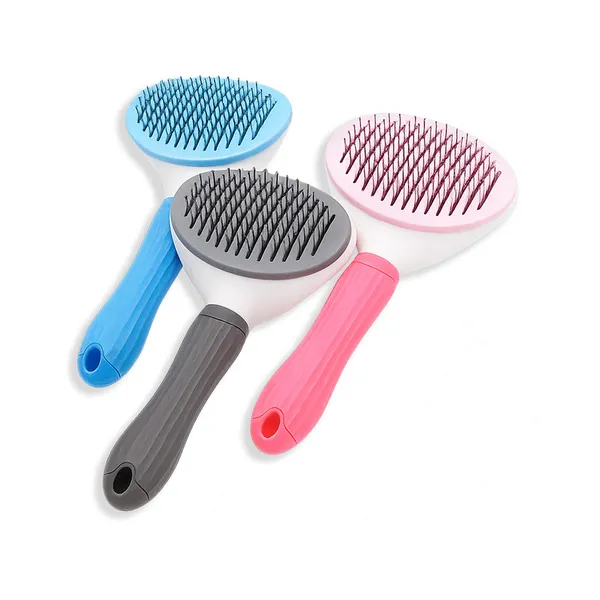 Doggo_Bite_Round_Oval_Self_Cleaning_Slicker_Brush_For_Dogs_And_Cats