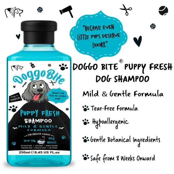 Doggo_Bite_Puppy_Fresh_Mild_Coat_Cleaning_Shampoo