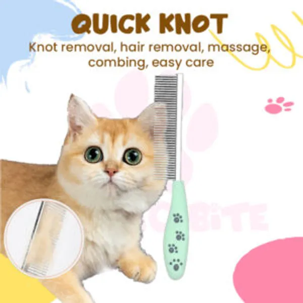Doggo_Bite_Single_Steel_And_Plastic_Pet_Grooming_Comb
