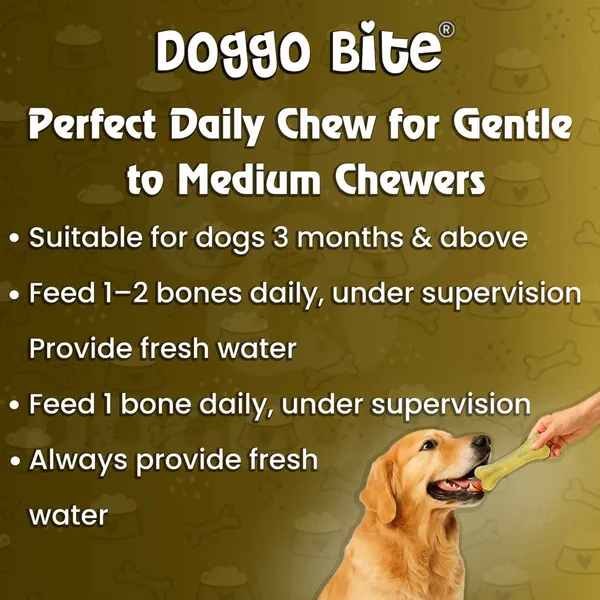 Doggo_Bite_Natural_Rawhide_Dog_Bone_5_Inch_For_Puppies_And_Medium_Dogs