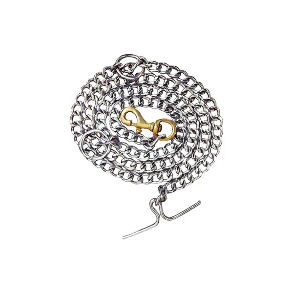 Doggo_Bite_Steel_Diamond_Cut_Walking_Chain_Brass_Hook_For_Dogs