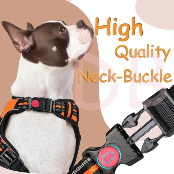 Doggo_Bite_Pink_Reflective_Vest_Dog_Harness_With_Padded_Handle_And_Buckle