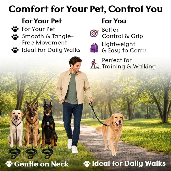 Doggo_Bite_Black_Nylon_Rope_Dog_Walking_Leash_For_Dogs_And_Puppies