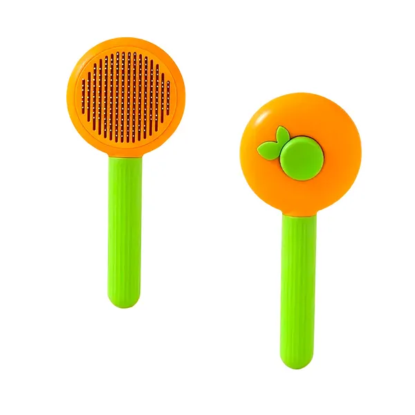 Doggo_Bite_Round_Self_Cleaning_Slicker_Brush_For_Dogs_And_Cats