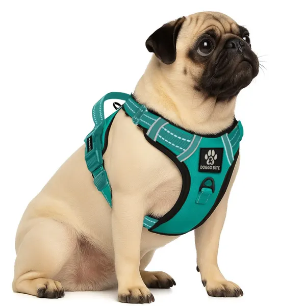 Doggo_Bite_Red_Reflective_Vest_Dog_Harness_With_Padded_Handle_And_Buckle