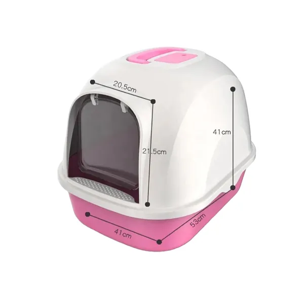 Doggo_Bite_Enclosed_Cat_Litter_Box_With_Scoop_And_Filter