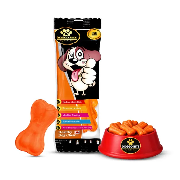 Doggo_Bite_Chicken_Barbeque_Rawhide_Chew_Bone_3_Inch_For_Puppies_And_Small_Dogs