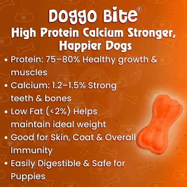 Doggo_Bite_Chicken_Barbeque_Rawhide_Chew_Bone_3_Inch_For_Puppies_And_Small_Dogs