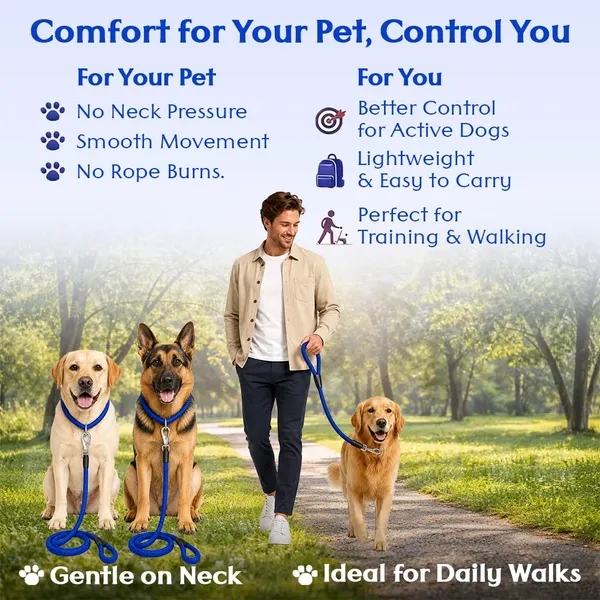 Doggo_Bite_Blue_Nylon_Rope_Dog_Walking_Leash_With_Imported_Cap_Pack_Of_2