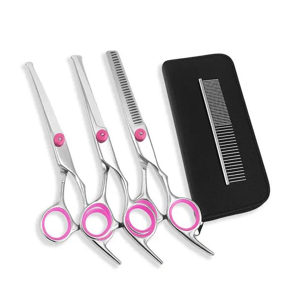Doggo_Bite_4_Piece_Stainless_Steel_Pet_Grooming_Scissor_Set