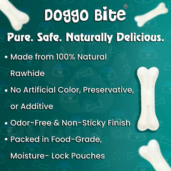 Doggo_Bite_Pressed_Rawhide_Chew_Bone_3_Inch_For_Puppies_And_Dogs