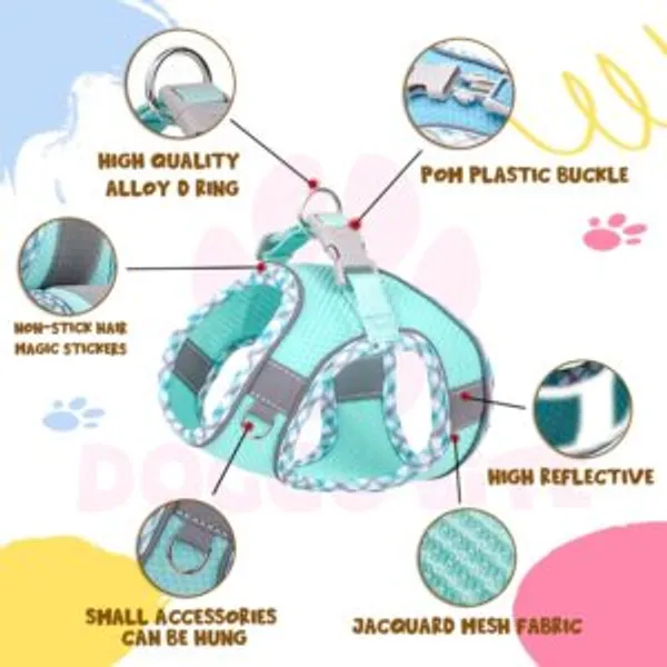 Doggo_Bite_Nylon_Fancy_Body_Harness_Set_For_Dogs_And_Cats