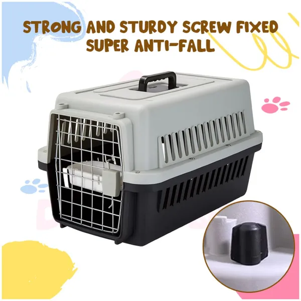 Doggo_Bite_Iata_Approved_Plastic_Airline_Pet_Crate_24_Inch