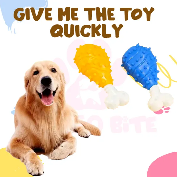 Doggo_Bite_Chicken_Leg_Drumstick_Rubber_Chew_Toy_For_Dogs