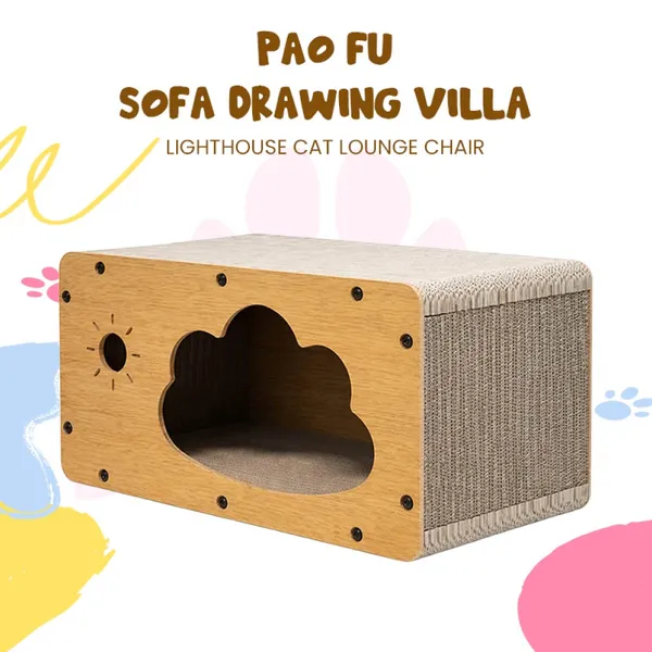 Doggo_Bite_Wooden_Cat_Scratcher_House_For_Cats_And_Kittens