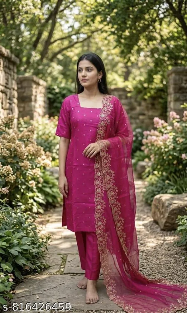 Pink_Cotton_Silk_Embroidered_Kurta_Set_With_Dupatta_For_Women
