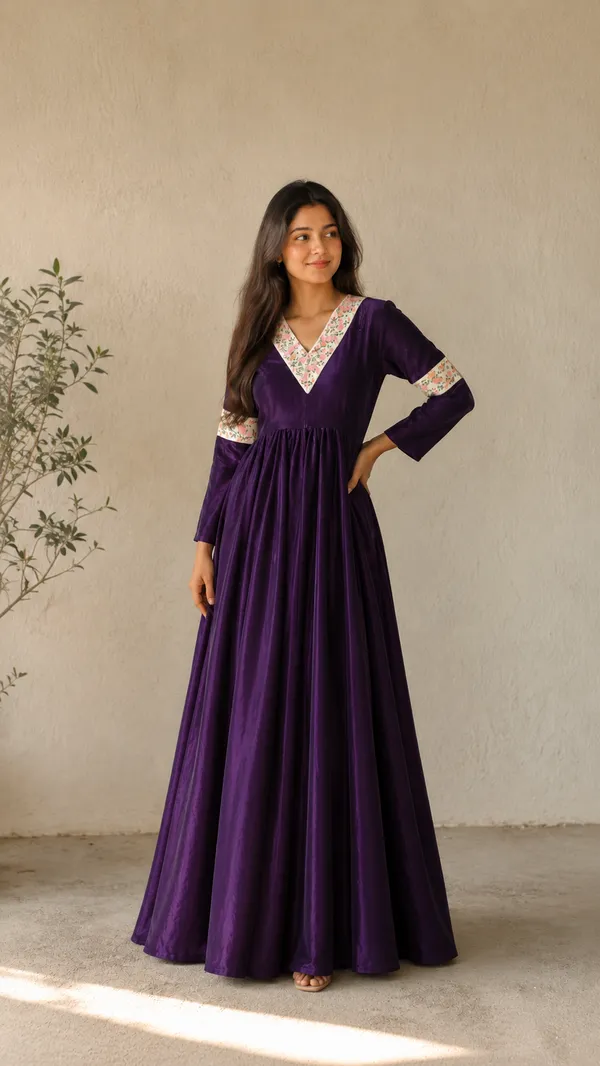Purple_Elegant_Design_Gown_For_Women