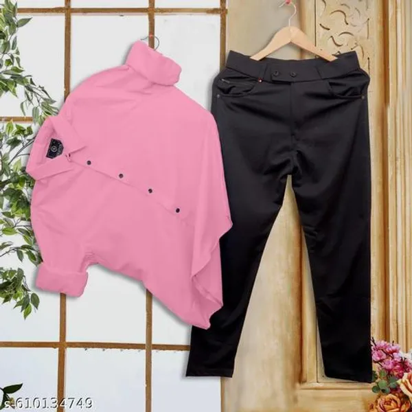 Men_Cotton_Blend_Shirt_Pant_Set_Pack_Of_2