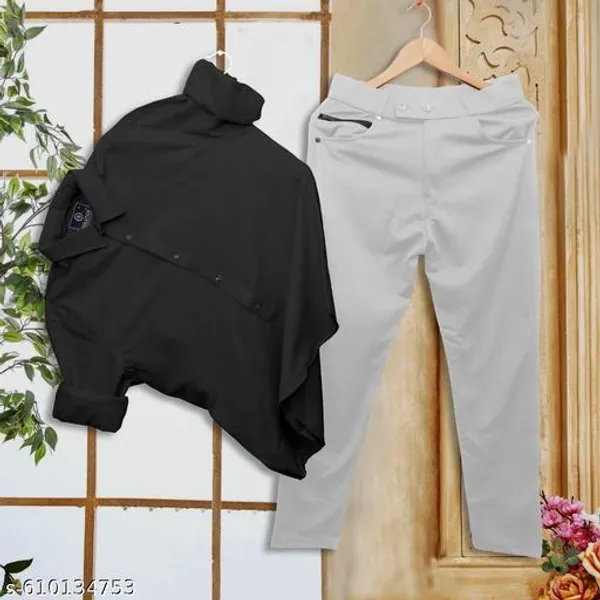 Men_Cotton_Blend_Shirt_Pant_Set_Pack_Of_2