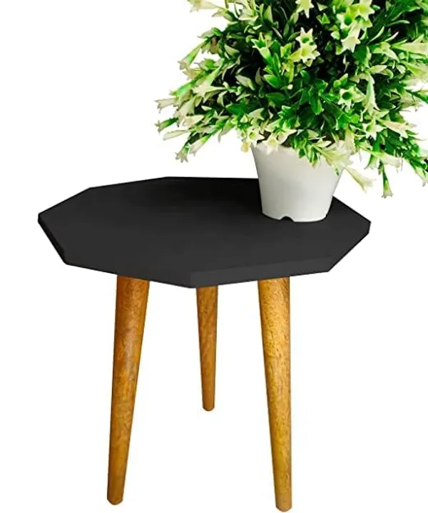 Wood_Mdf_Geometric_Hexagonal_Side_Table