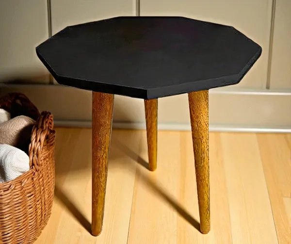 Wood_Mdf_Geometric_Hexagonal_Side_Table