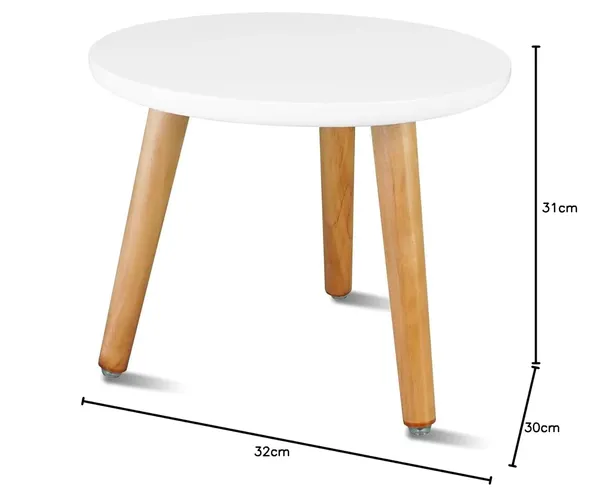 Wood_And_Mdf_Minimalist_Round_Side_Table_White