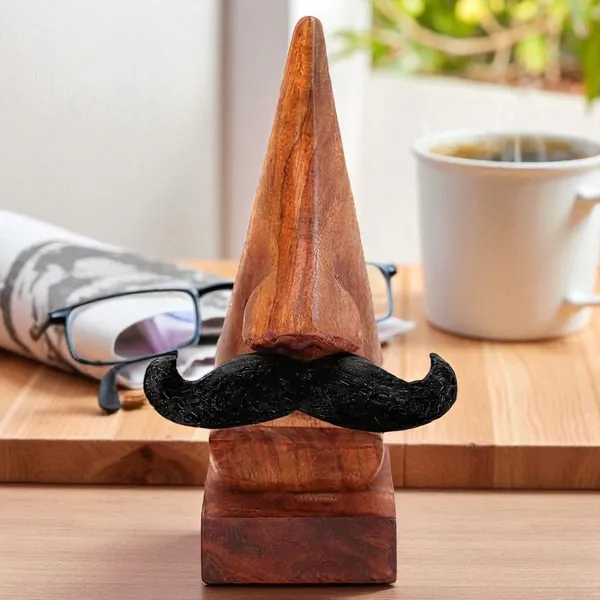 Wood_Natural_Nose_Shaped_Spectacle_Holder_Stand