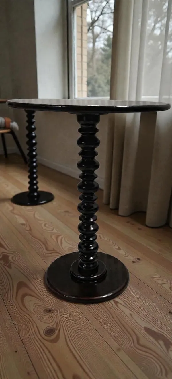Mango_Wood_And_Mdf_Modern_Round_End_Table