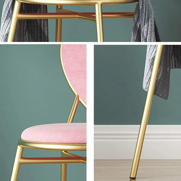 Velvet_Metal_Pink_Heart_Shape_Accent_Chair_Gold_Legs