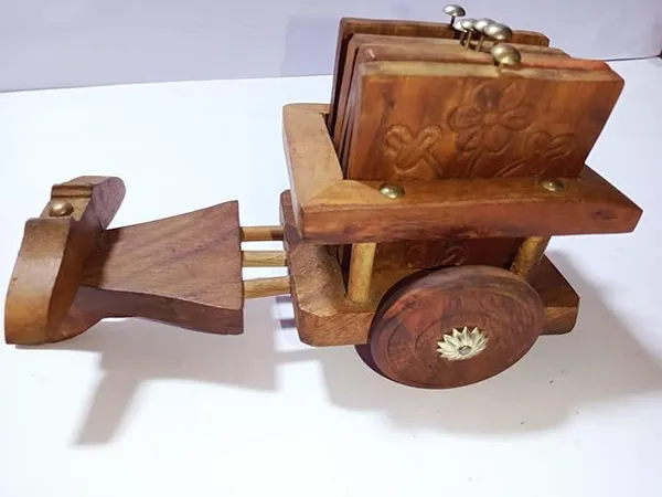 Wood_Brown_Rath_Buggi_Carved_Coaster_Set