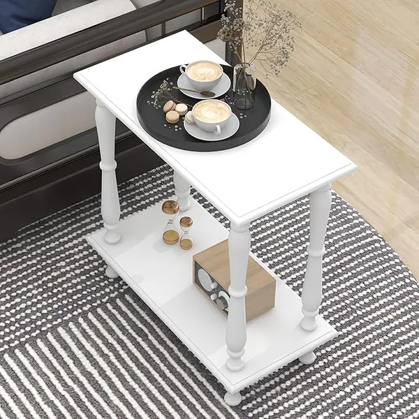 Mango_Wood_And_Mdf_Modern_White_Foldable_Coffee_Table