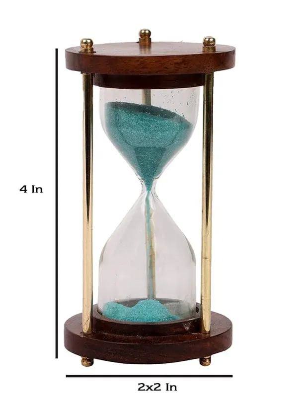 Green_Wood_And_Brass_Decorative_5-Minute_Hourglass_Sand_Timer