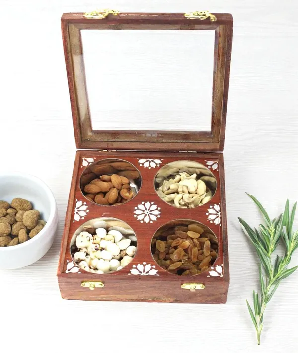 Wood_And_Steel_Natural_Brown_Spice_Box_With_4_Steel_Containers