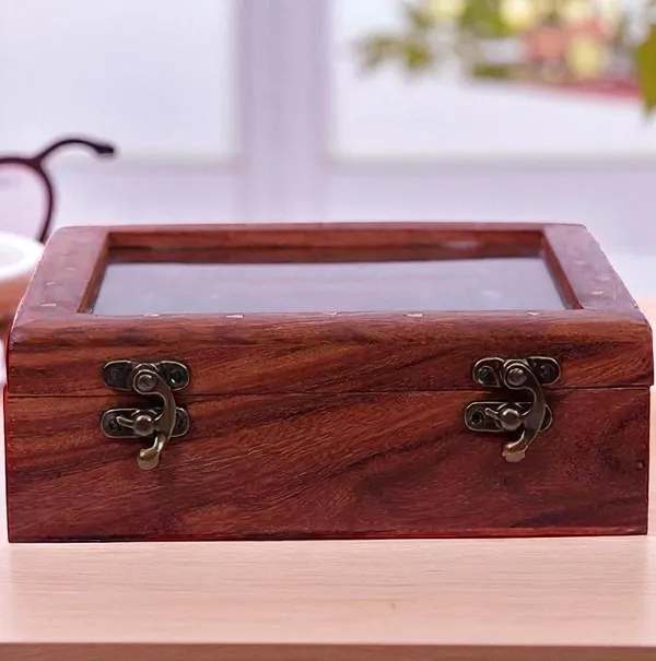 Wood_And_Steel_Natural_Brown_Spice_Box_With_4_Steel_Containers