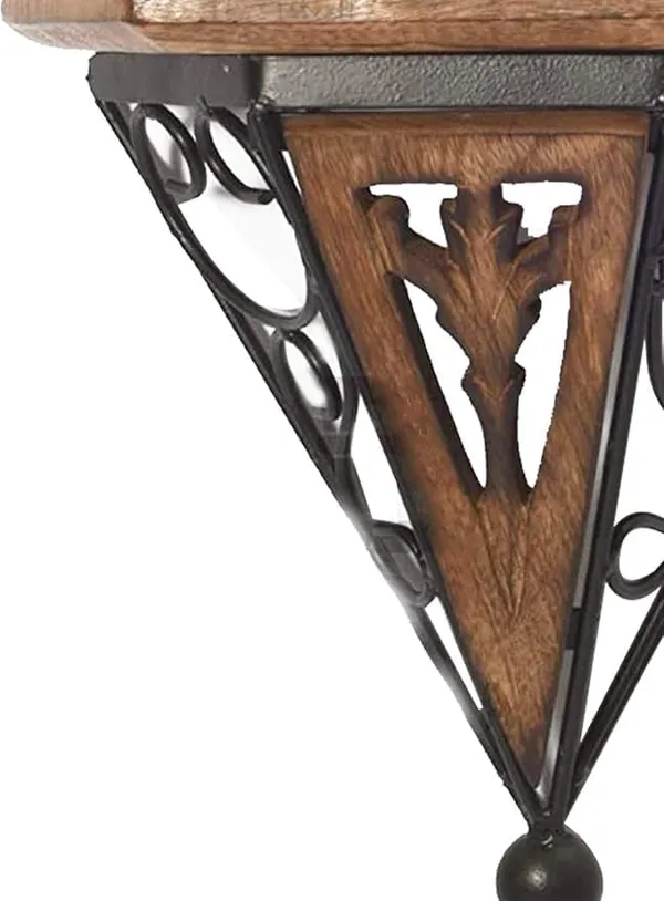 Wood_And_Iron_Modern_V-Shape_Decorative_Wall_Shelf_Bracket