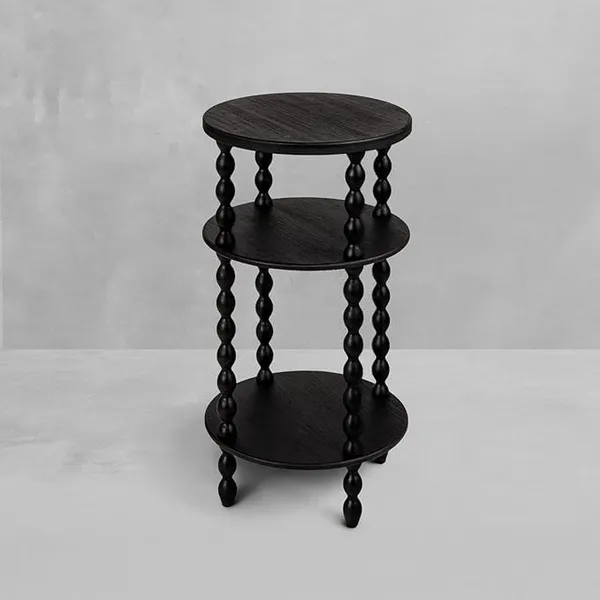 Mango_Wood_Modern_Three_Tier_Round_Side_Table