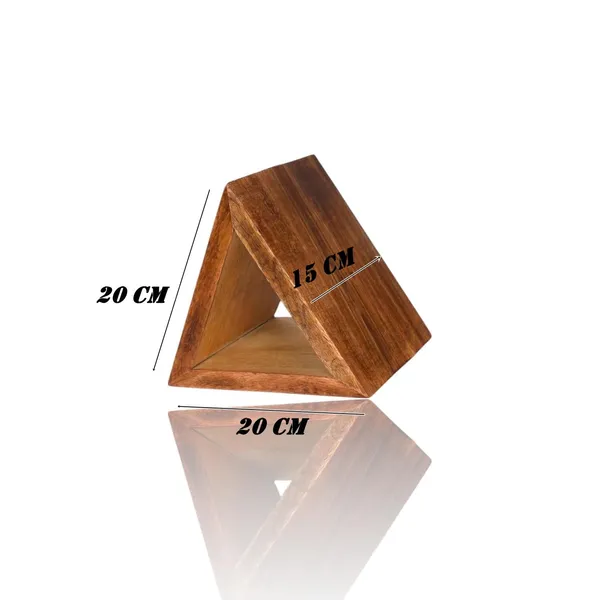 Mango_Wood_Walnut_Finish_Triangle_Book_Stand_With_Eyeglass_Holder
